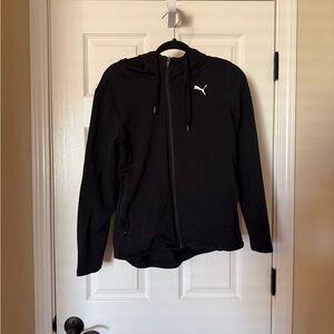 Puma Black High-low Performance Hoodie